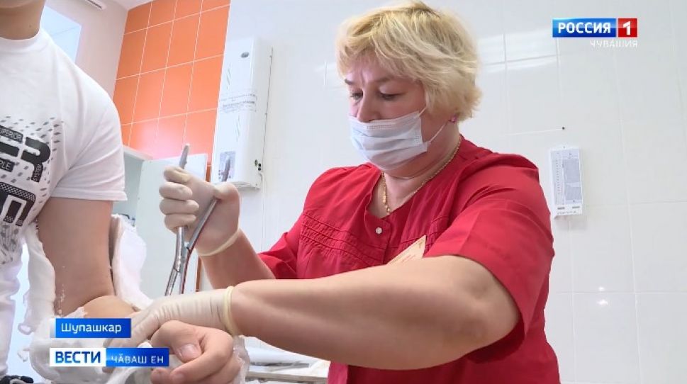 Тӑвайккинчен - больницӑна