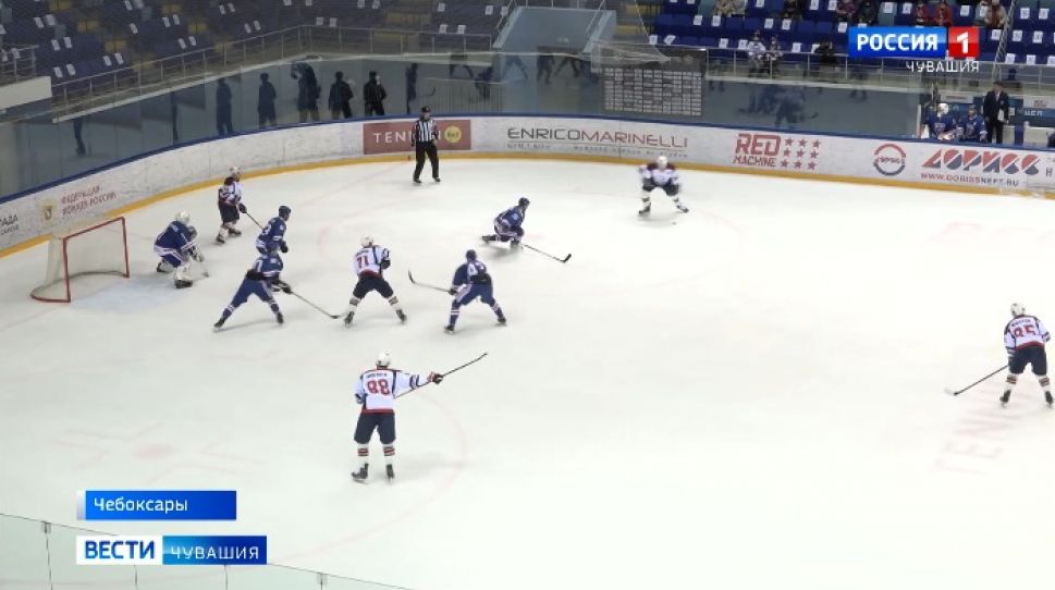 ХК «Чебоксары» после двух матчей сохраняет лидерство в первенстве ВХЛ 