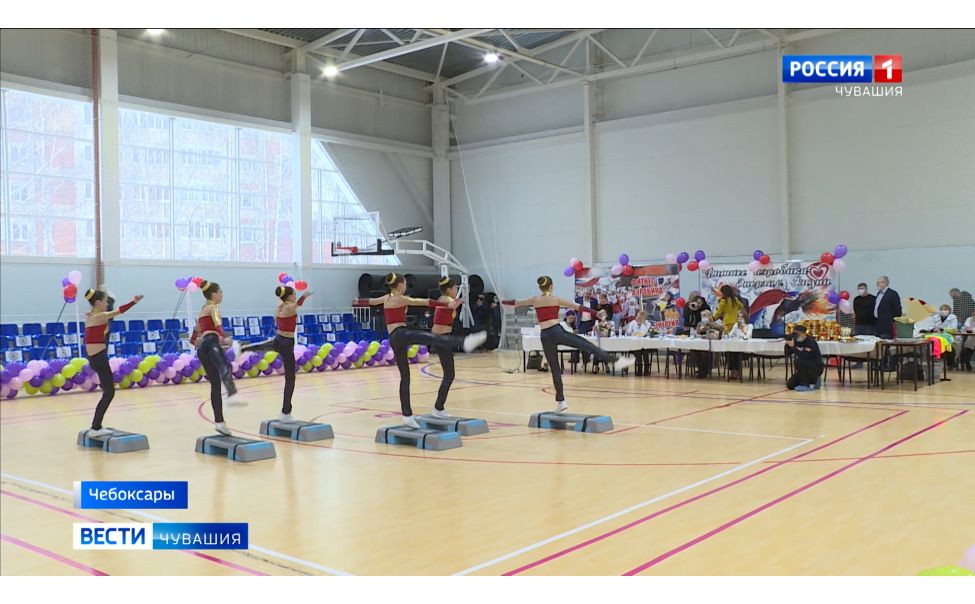 В Чебоксарах прошли чемпионат и первенство республики по фитнес-аэробике