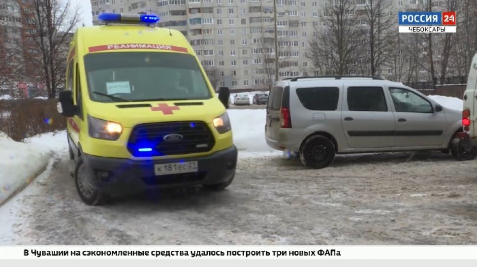 За 2020 год "скорая" Чувашии более 84 тысяч раз выезжала к пациентам с симптомами коронавируса