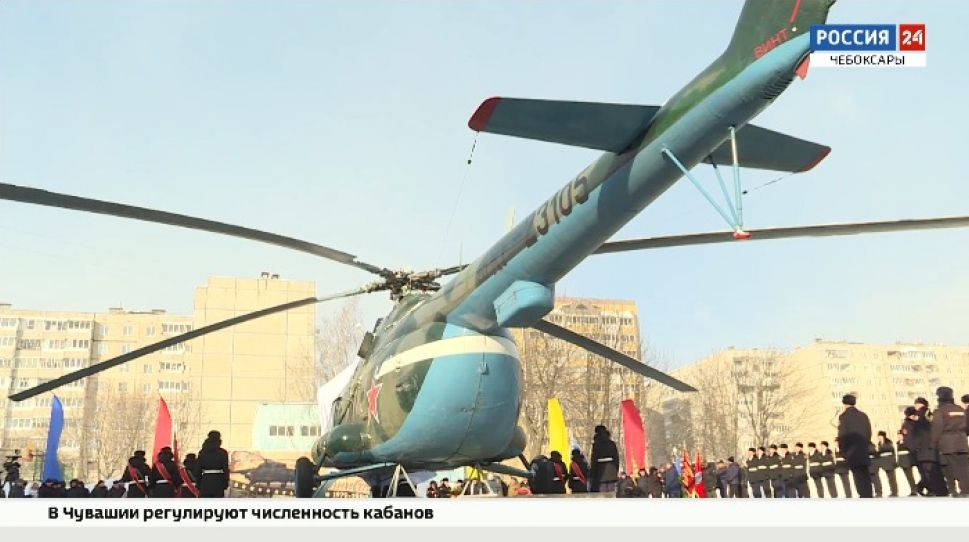 В чебоксарской школе состоялось открытие музея под открытым небом