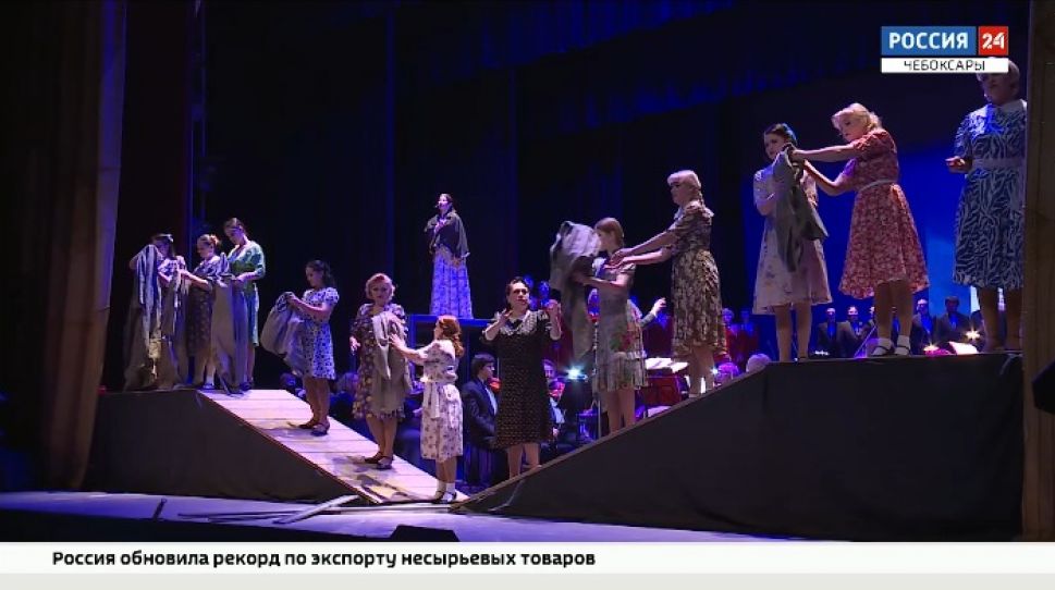 В Чебоксарах прошел концерт "Посвящается строителям рубежей..."