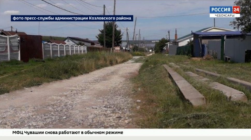 На улице Октябрьской в Козловке в этом году начнется строительство асфальтированной дороги 