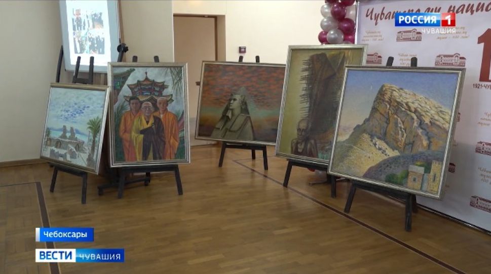 Коллекция Чувашского Национального музея пополнилась картинами Анатолия Рыбкина 