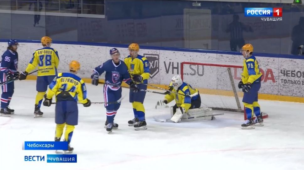 Чебоксарские «Богатыри» вновь уступили ХК «Челны»