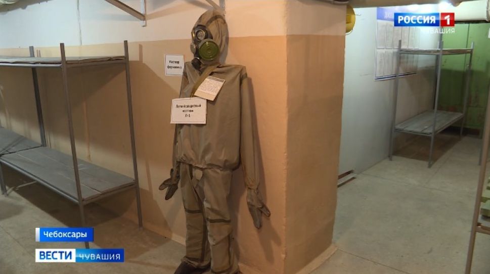 Сотрудники МЧС провели занятие для студентов на Чебоксарской ТЭЦ-2