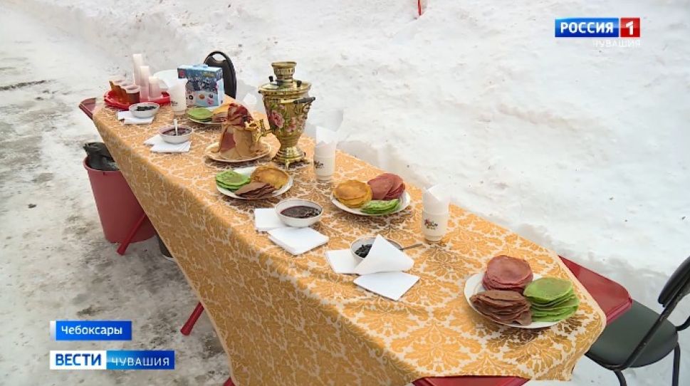 В Чебоксарах воспитанники реабилитационного центра для несовершеннолетних проводили зиму