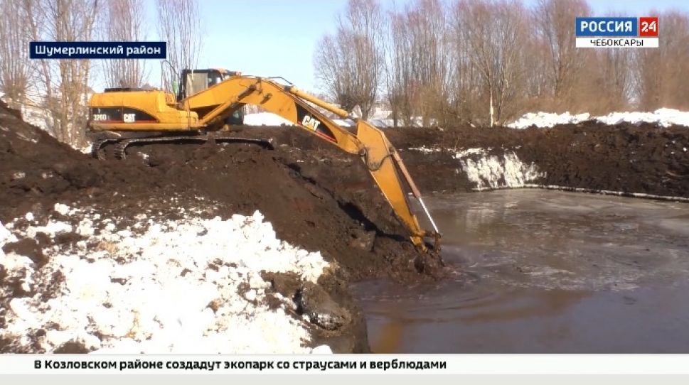 В этом году в Чувашии очистят 26 водоемов