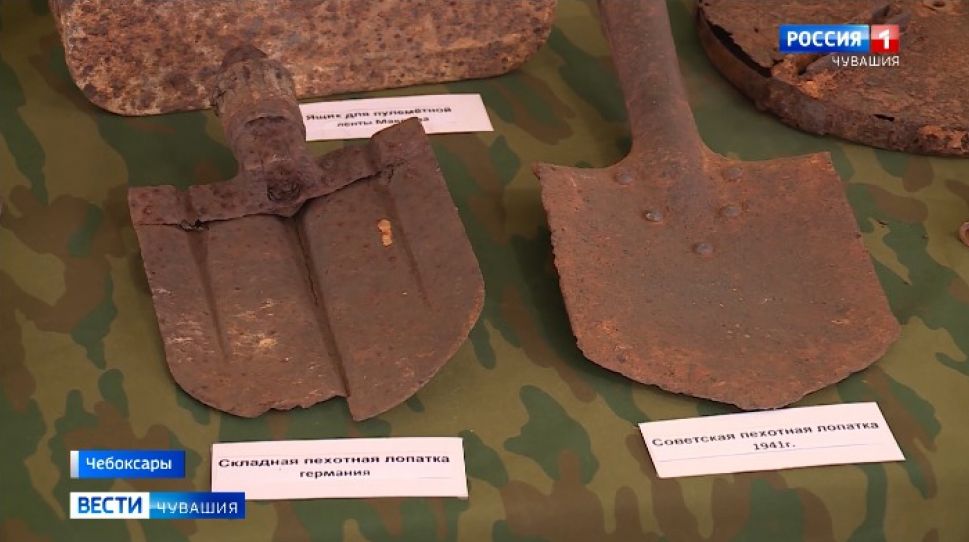 В чебоксарской школе №27 открылась выставка, посвященная оборонительным рубежам 