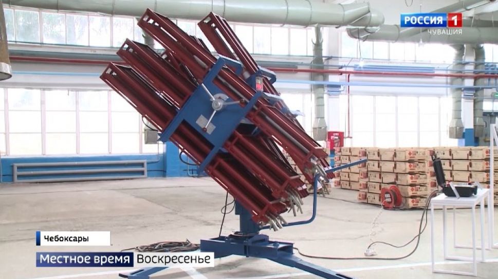В Чебоксарах представили пусковую установку «Эльбрус-А» для противоградовых ракет