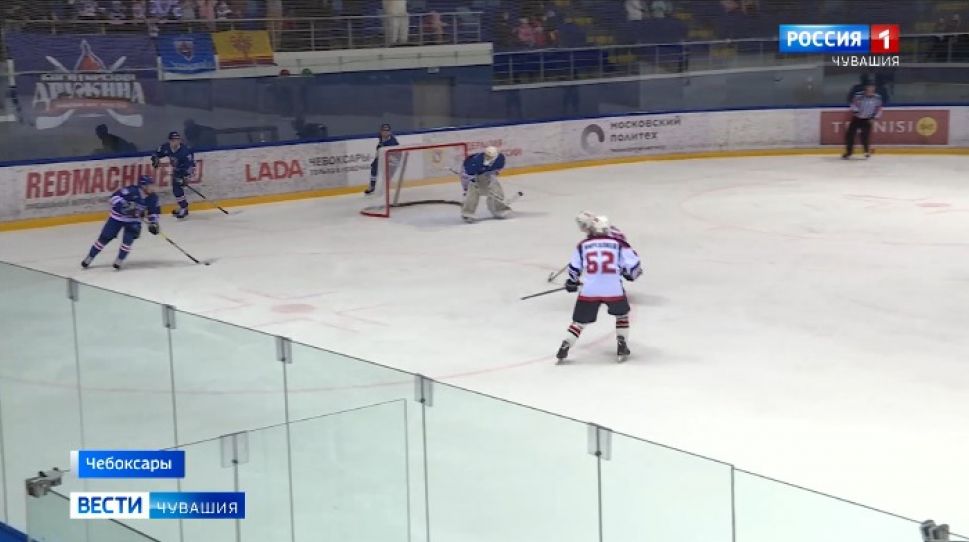 ХК "Чебоксары" дважды потерпел поражение в полуфинальной серии «Кубка Федерации»