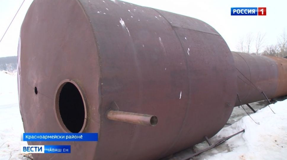 Красноармейски районӗнчи Ҫӗнӗ Карай ял ҫыннисем хӗл варринче шывсӑр юлнӑ