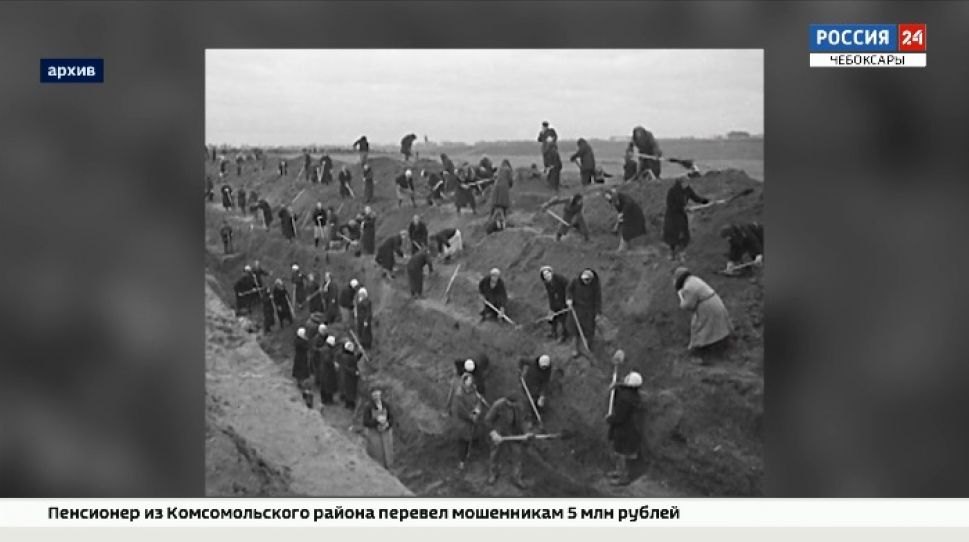 Строительство оборонительных рубежей глазами ребенка. Кузьма Трифонов