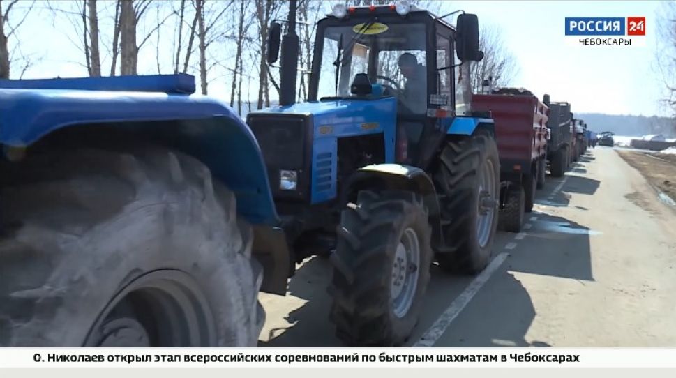 Чувашские аграрии приступили к весенне-полевым работам