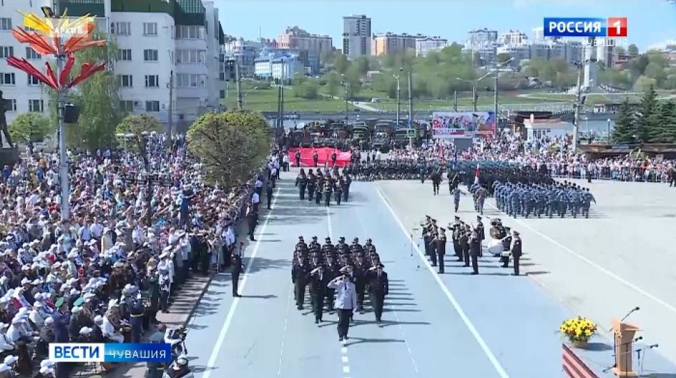 В Чебоксарах парад Победы пройдёт на Площади Республики