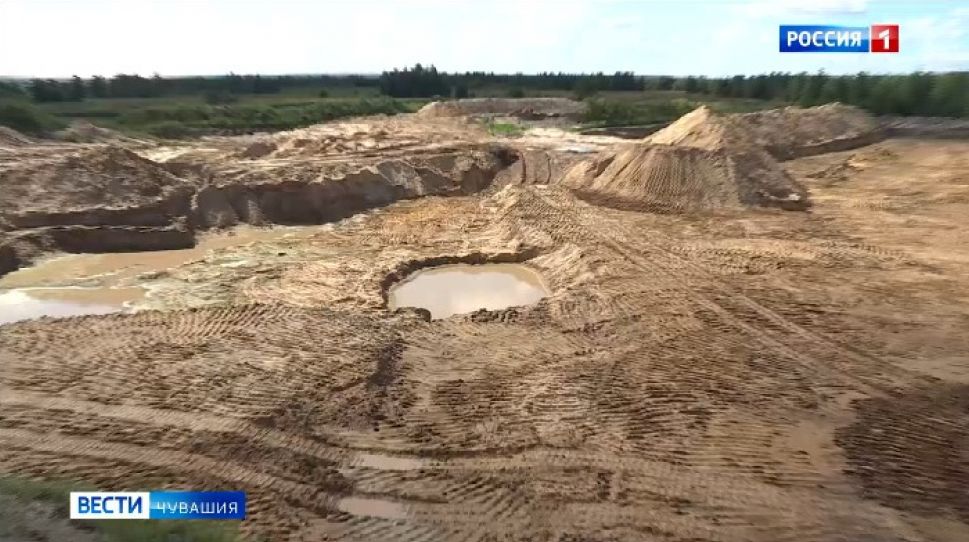 При строительстве дороги М12 будут использовать песок из Шумерлинского района
