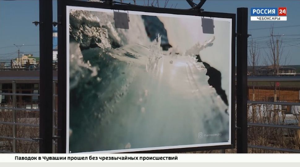 Красотами Байкала можно полюбоваться на Красной площади в Чебоксарах