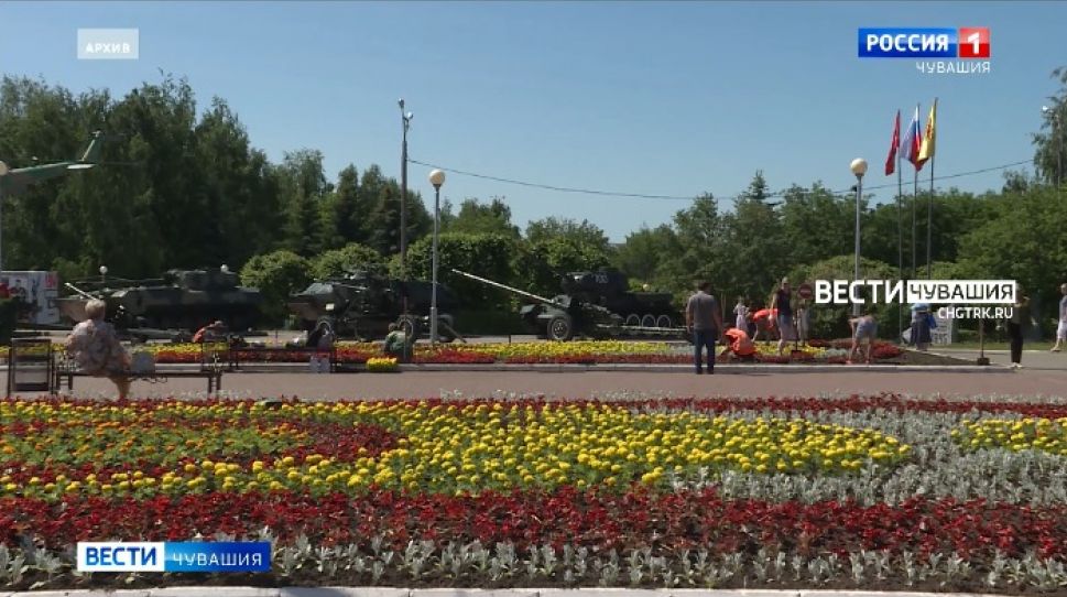 Ландшафтное оформление столицы Чувашии завершат к концу июня