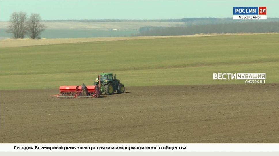 Аграрии Чувашии планируют завершить сев зерновых культур в течение недели