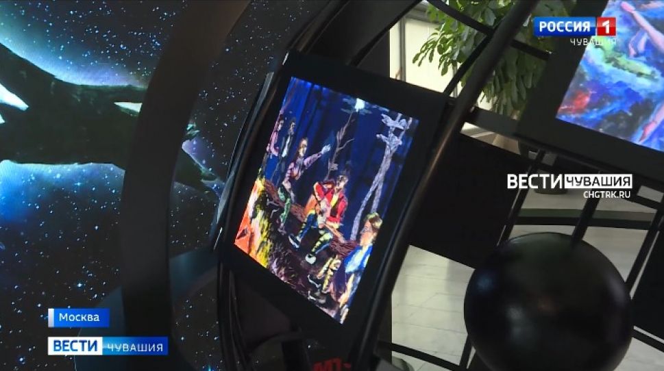 Рисунок юной чебоксарки выставлен в Третьяковской галерее на первой цифровой экспозиции