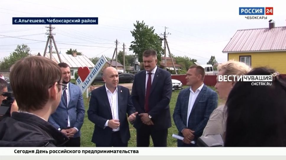 Жители Альгешево скинулись на проект канализации, Правительство Чувашии поможет построить