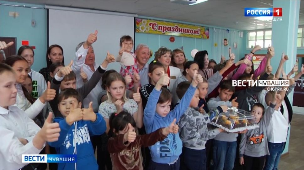 В Чувашии благотворительный фонд подарил ребятам подарки ко Дню защиты детей