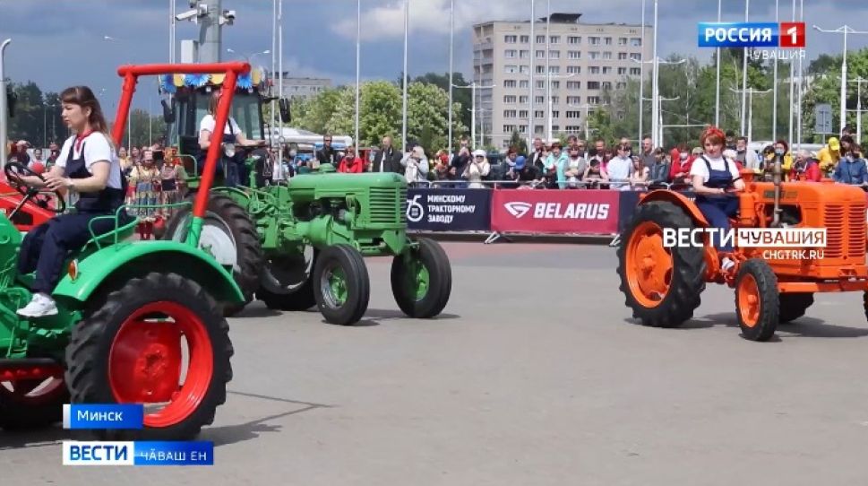 Шупашкарти Трактор музейӗн экспозицийӗ Беларуҫрен таврӑннӑ