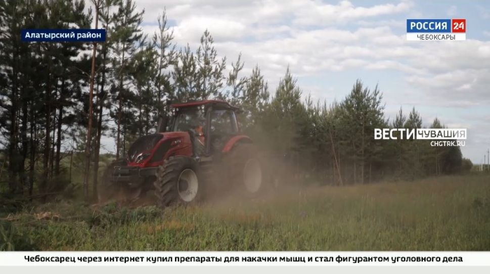 Аграрии Чувашии активно вводят в оборот ранее необрабатываемые земли