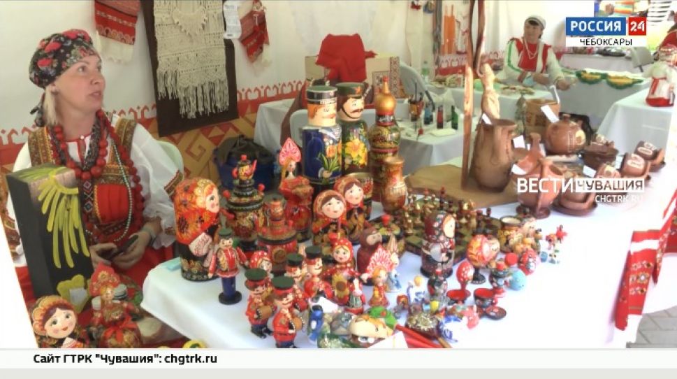 В Чебоксарах проходит конкурс "Русь мастеровая"