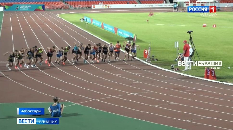Сборная Чувашии завоевала 2 медали чемпионата России по легкой атлетике