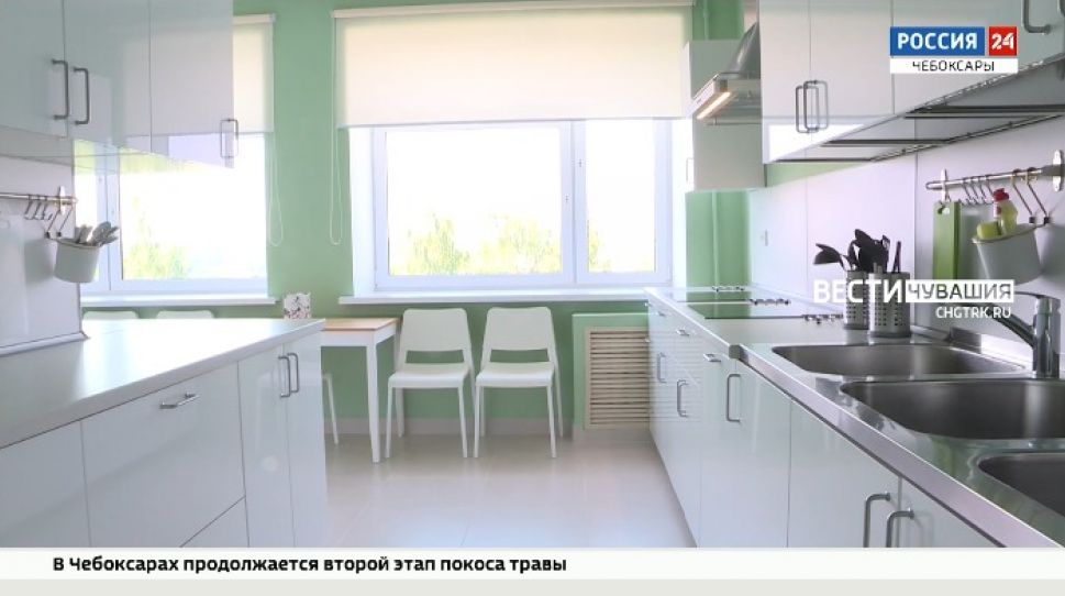 В ДРКБ в Чебоксарах обновили «Семейную комнату»