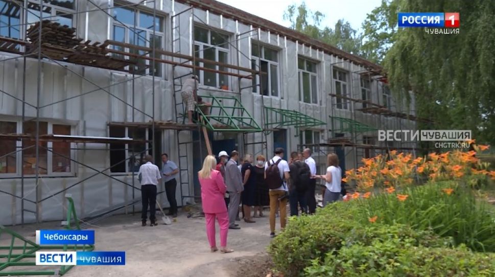 7 школ и 11 детских садов Чебоксар "капитально" готовят к новому учебному году