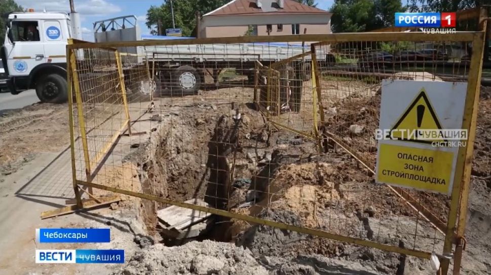 Ремонт дорог на Гражданской улице в Чебоксарах был организован недостаточно эффективно