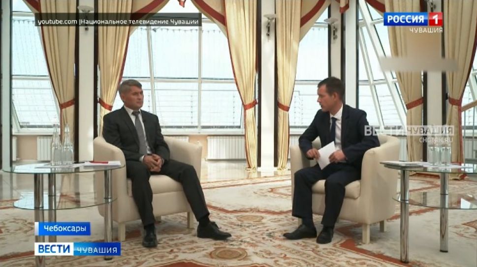 Сегодня состоялась «Прямая линия» Главы Чувашии Олега Николаева