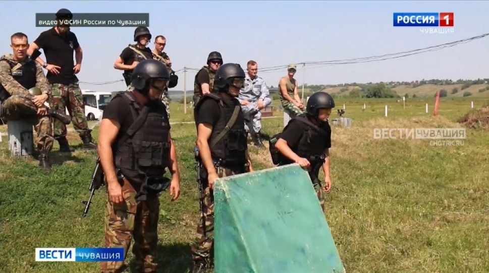 В Чувашии прошли соревнования спецподразделений правоохранительных органов