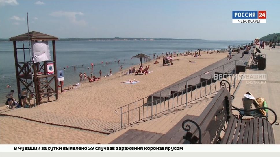В Чувашии открыты 12 пляжей и 130 оборудованных мест для купания
