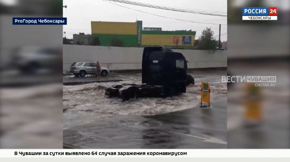 Экстремальная жара в Чувашии сегодня ненадолго сменилась долгожданной прохладой