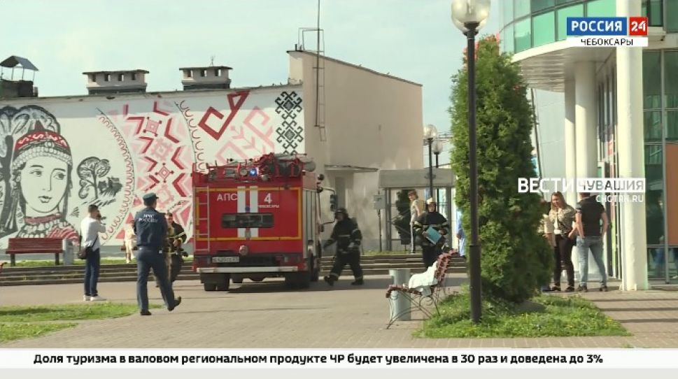 Пожарные Чувашии оттачивают технику на учениях