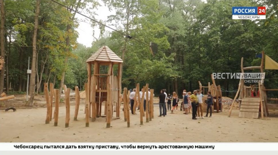 В Чебоксарах зоны отдыха возле ДК "Салют" и в Дубовой роще появятся с запозданием