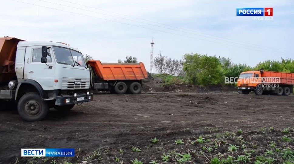 Задымление на злополучном полигоне ТБО в Алатыре наконец потушили