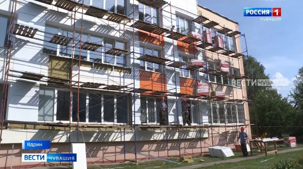 Ремонт школы №3 в Ядрине завершат к концу 2021 года