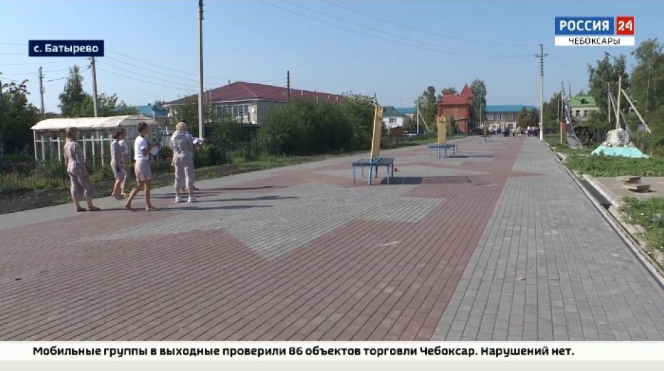 Подрядчик не укладывается в сроки сдачи сквера-арбата в Батырево