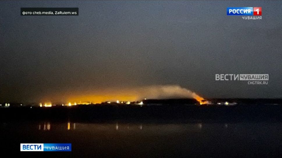 За неделю в Чувашии произошло 37 пожаров, 10 из них из-за пала травы и мусора