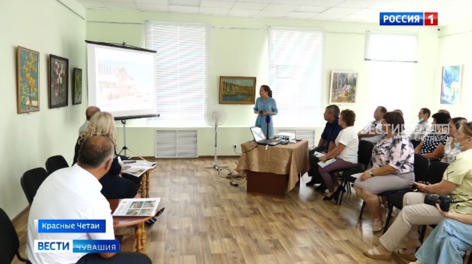 В селе Красные Четаи обсудили проект благоустройства центральной улицы