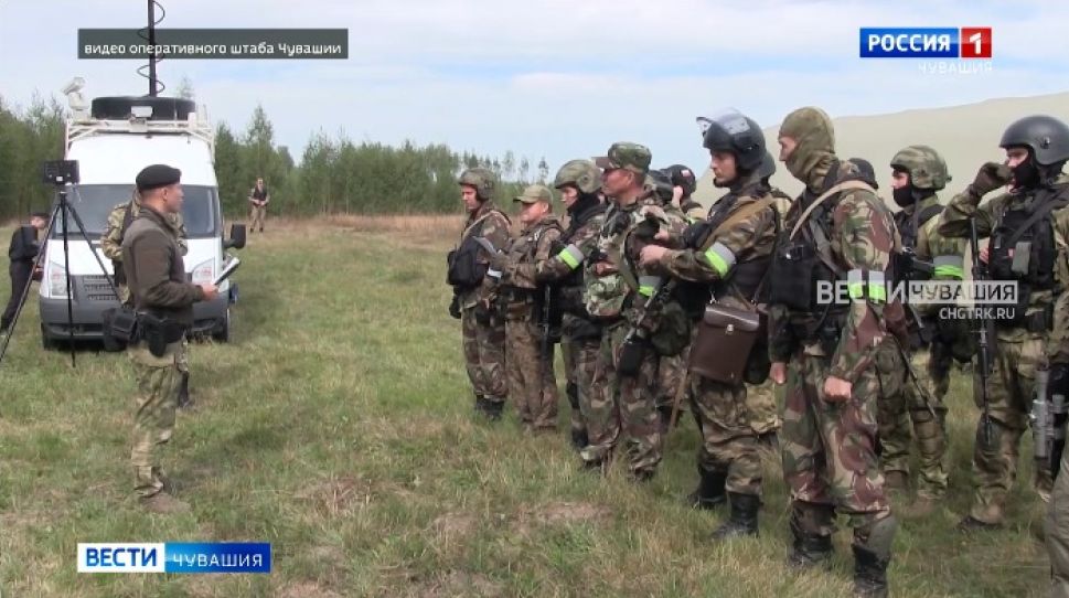 В Чувашии силовики провели антитеррористические учения