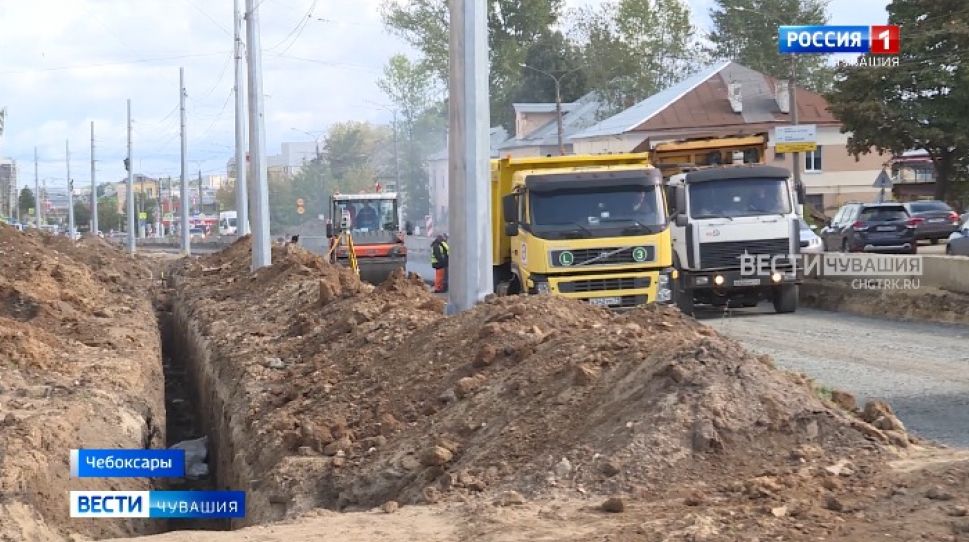 Подрядчик рассказал о трудностях при реконструкции улицы Гражданской в Чебоксарах
