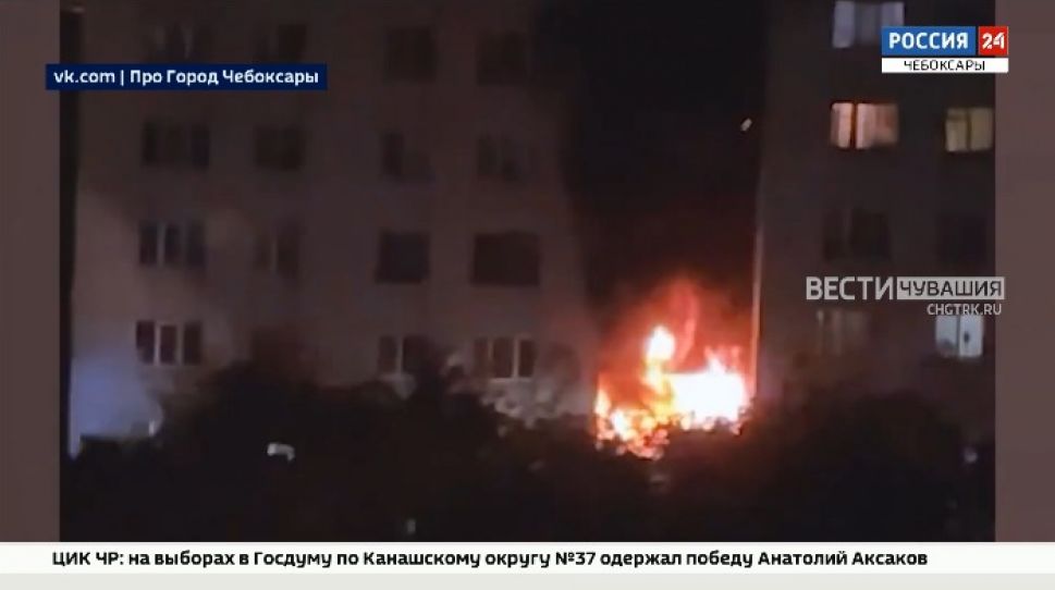 Неизвестные устроили поджоги в пяти жилых домах Новочебоксарска