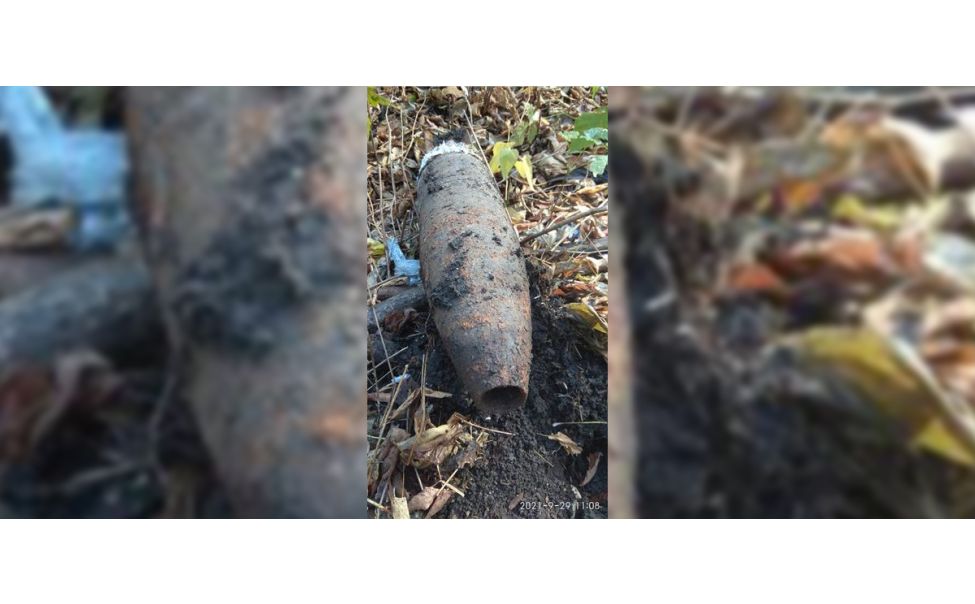 В Шумерлинском районе местный житель обнаружил танковый снаряд 80-х годов