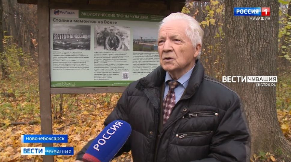 В Новочебоксарске теперь можно прогуляться "Тропой мамонта"