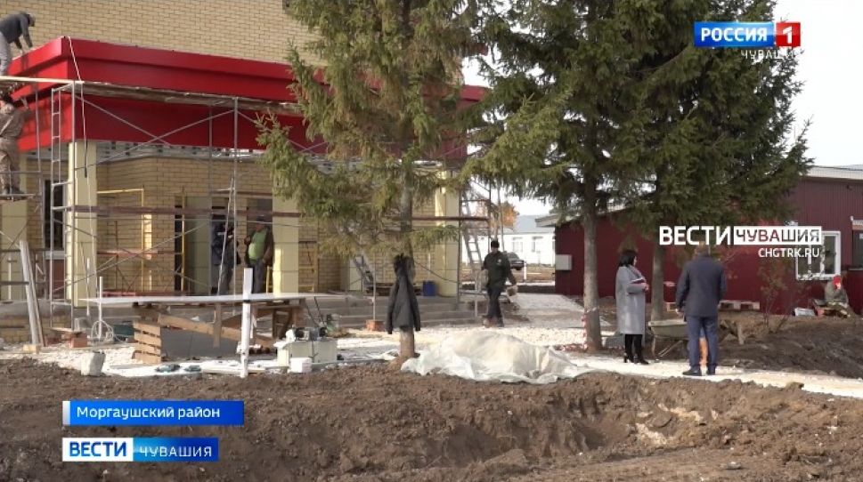 В Моргаушском районе достраивают Дом культуры на 150 мест
